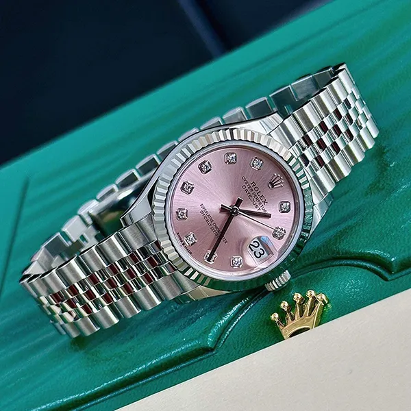 Đồng Hồ Nữ Rolex Datejust 278274-0032 Dial Pink 31mm Màu Hồng Bạc - Đồng hồ - Vua Hàng Hiệu