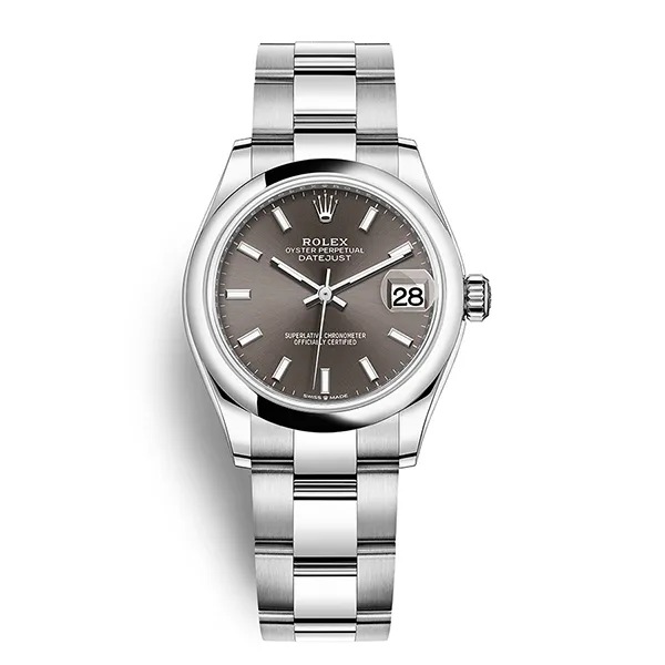 Đồng Hồ Nữ Rolex Datejust 31m 278240 Màu Bạc Mặt Nâu