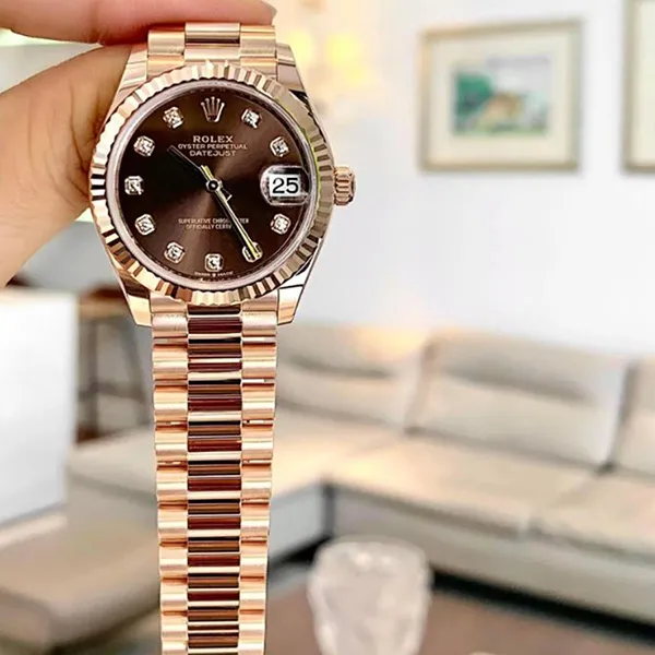 Đồng Hồ Nữ Rolex Datejust 31mm 278275-0010 Màu Nâu Chocolate - 3