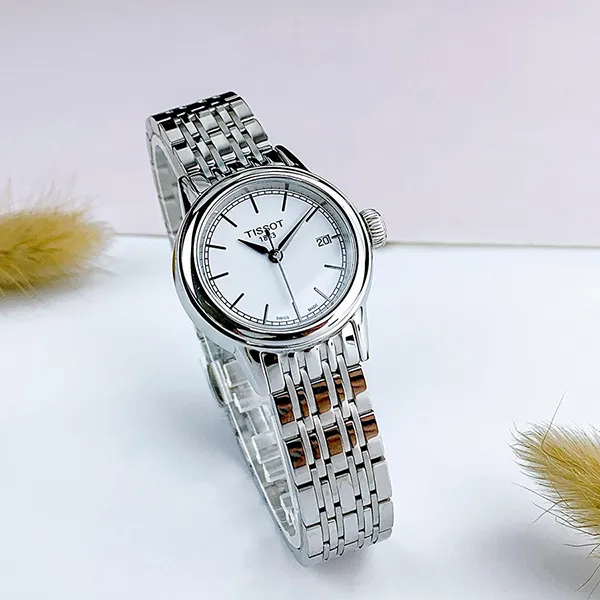 Đồng Hồ Nữ Tissot Carson Lady T085.210.11.011.00 Màu Bạc Trắng