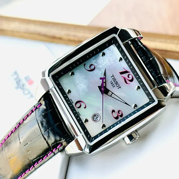Đồng Hồ Nữ Tissot Quartz Quadrato T005.510.16.117.00 Màu Đen Bạc