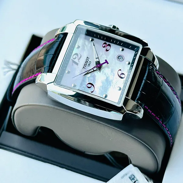 Đồng Hồ Nữ Tissot Quartz Quadrato T005.510.16.117.00 Màu Đen Bạc