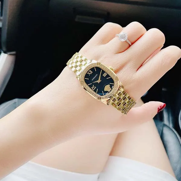 Đồng Hồ Nữ Versace Watch VE1B00818 Màu Vàng Gold - 4