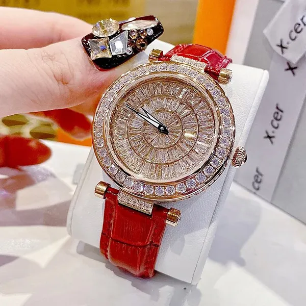 Đồng Hồ Nữ X-Cer Quartz Rose Gold B0629 Màu Đỏ Vàng Hồng - Đồng hồ - Vua Hàng Hiệu
