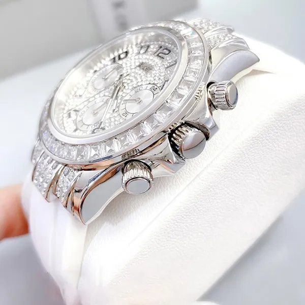 Đồng Hồ Nữ X-Cer Quartz Silicone Strap B0617 Màu Trắng Bạc