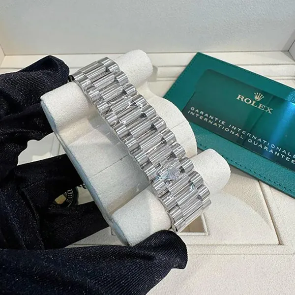 Đồng Hồ Rolex Day-Date 40 228349RBR-0040 Màu Bạc Trắng - Đồng hồ - Vua Hàng Hiệu