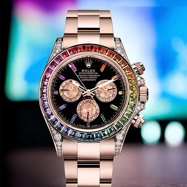 Đồng Hồ Rolex Daytona 116598RBOW Màu Vàng Hồng - Đồng hồ - Vua Hàng Hiệu