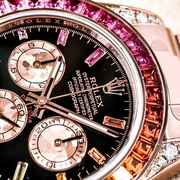 Đồng Hồ Rolex Daytona 116598RBOW Màu Vàng Hồng - Đồng hồ - Vua Hàng Hiệu