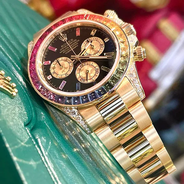 Đồng Hồ Rolex Daytona 116598RBOW Màu Vàng