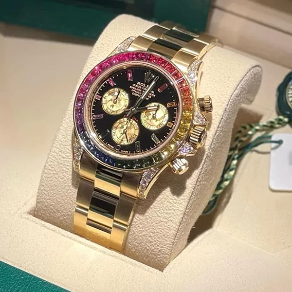 Đồng Hồ Rolex Daytona 116598RBOW Màu Vàng