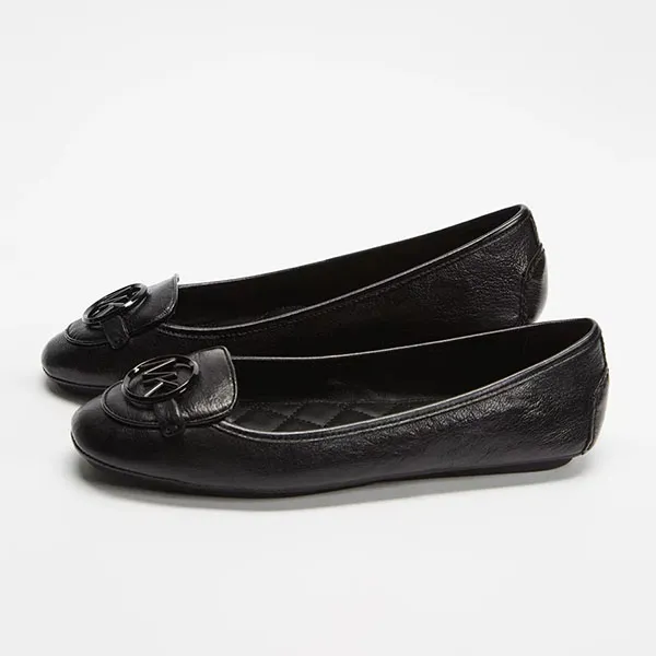 Giày Bệt Nữ Michael Kors MK Lillie Moccasins Màu Đen Size 5.5 - Giày - Vua Hàng Hiệu