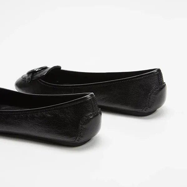 Giày Bệt Nữ Michael Kors MK Lillie Moccasins Màu Đen Size 5.5 - Giày - Vua Hàng Hiệu