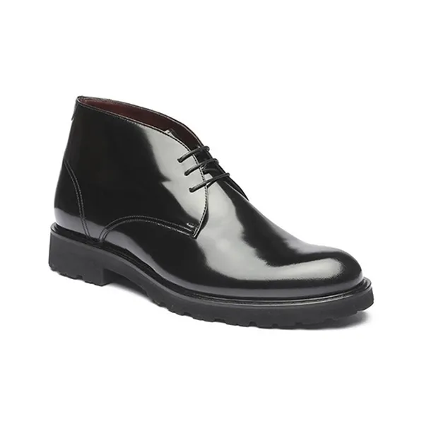 Giày Sneaker Nam Germano Bellesi Cao Cổ 290 Màu Đen