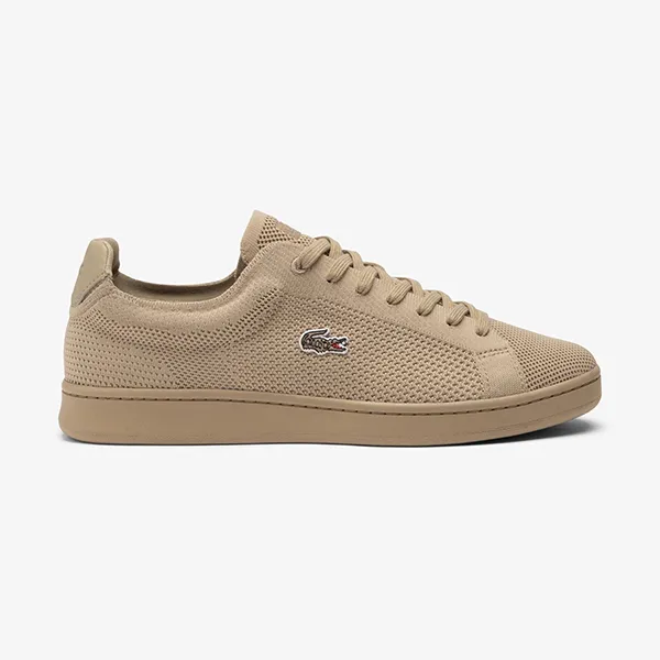 Giày Sneaker Nam Lacoste Carnaby Piqué 47SMA0076 CJ2 Màu Nâu Size 39.5 - 1