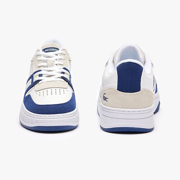 Giày Sneaker Nam Lacoste L001 Contrasted Leather 47SMA0057 042 Màu Trắng Phối Xanh Navy Size 39.5 - 4