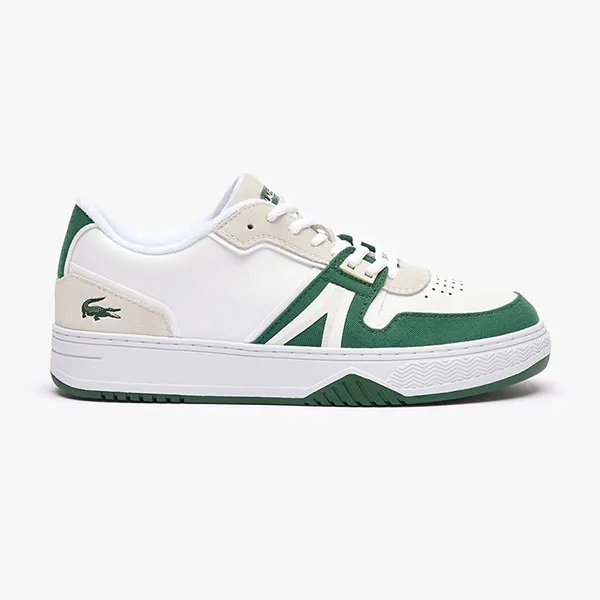 Giày Sneaker Nam Lacoste L001 Contrasted Leather 47SMA0057 1R5 Màu Trắng Phối Xanh Lá Size 39.5 - 3
