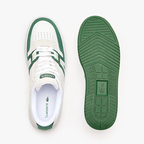 Giày Sneaker Nam Lacoste L001 Contrasted Leather 47SMA0057 1R5 Màu Trắng Phối Xanh Lá Size 39.5 - 4