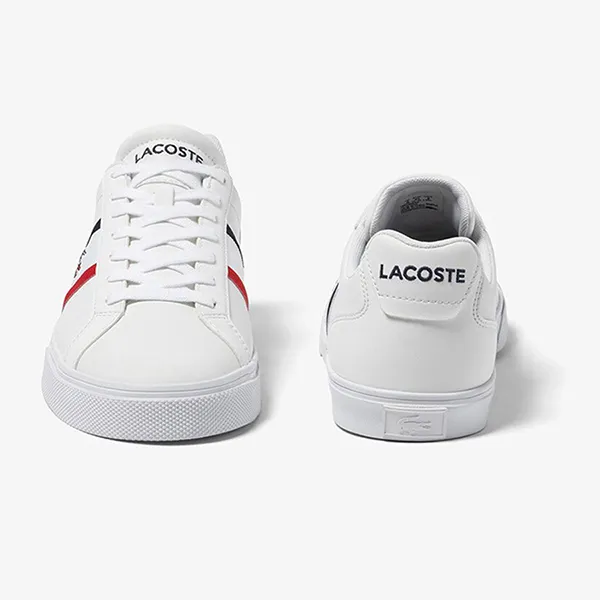 Giày Sneaker Nam Lacoste Lerond Pro Tricolor Màu Trắng Size 43 - Giày - Vua Hàng Hiệu