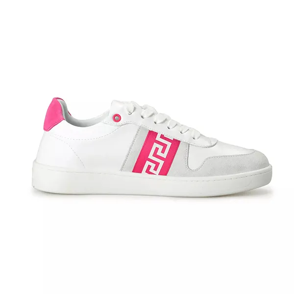 Giày Sneaker Nữ Versace White & Pink Greca Màu Trắng Size 36 - Giày - Vua Hàng Hiệu