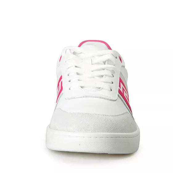 Giày Sneaker Nữ Versace White & Pink Greca Màu Trắng Size 36 - Giày - Vua Hàng Hiệu