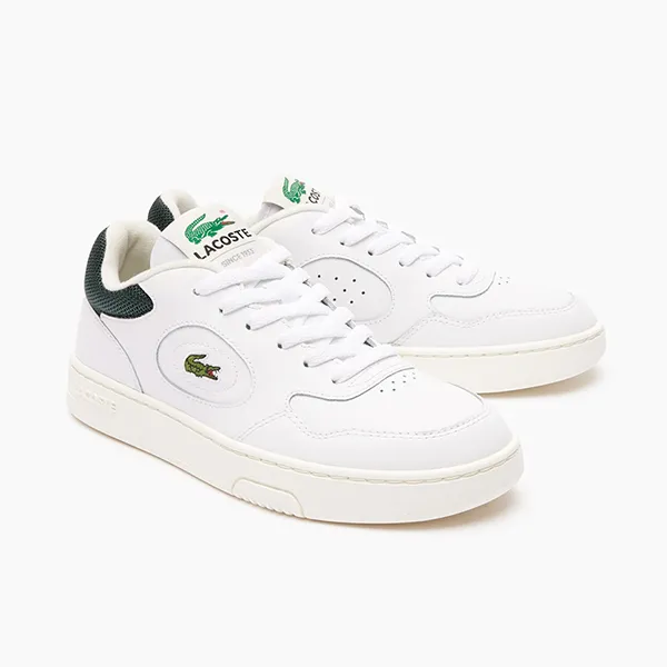 Giày Thể Thao Lacoste Ineset Leather Trainers46SFA0042 1R5 Màu Trắng Size 40 - Giày - Vua Hàng Hiệu