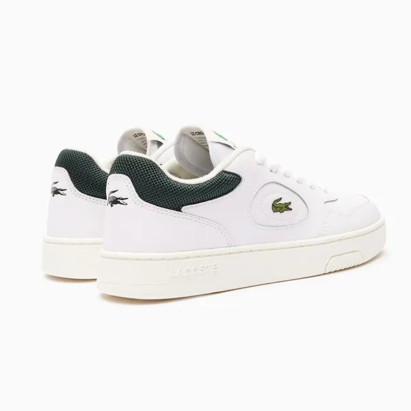 Giày Thể Thao Lacoste Ineset Leather Trainers46SFA0042 1R5 Màu Trắng Size 40 - 4