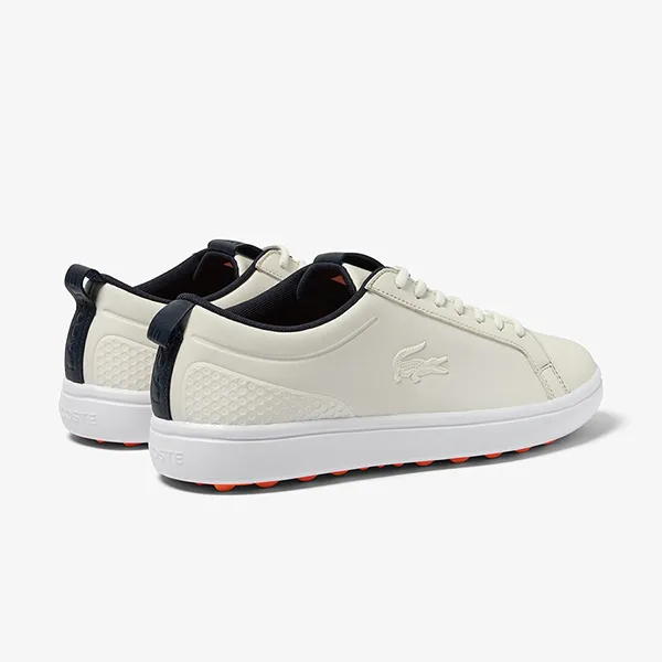 Giày Thể Thao Nam Lacoste Men's G-Elite Golf Shoes 45SMA0012 03A Màu Trắng Size 39.5 - 5