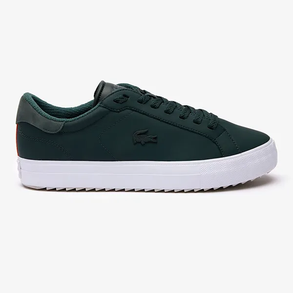 Giày Thể Thao Nam Lacoste Powercourt Winter Leather Outdoor Trainers 46SMA0082 2D2 Màu Xanh Đậm Size 40.5 - Giày - Vua Hàng Hiệu