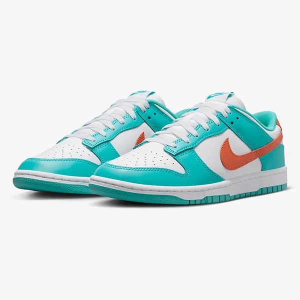 Giày Thể Thao Nam Nike Air Dunk Low Retro DV0833-102 Màu Trắng Xanh Dương Size 38 - Giày - Vua Hàng Hiệu