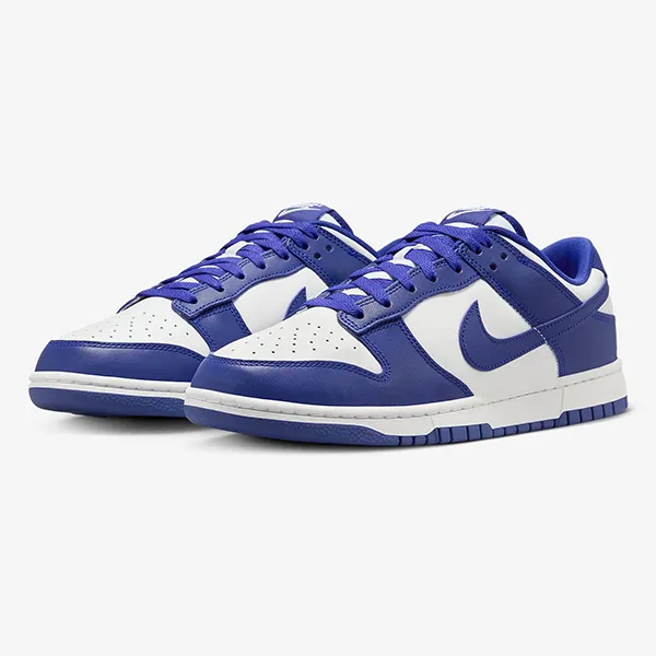 Giày Thể Thao Nam Nike Air Dunk Low Retro DV0833-103 Màu Trắng Xanh Dương Size 41