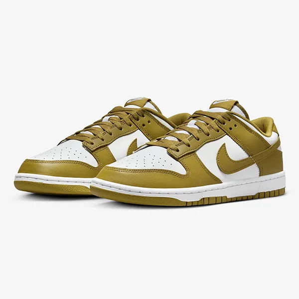 Giày Thể Thao Nam Nike Air Dunk Low Retro DV0833-105 Màu Trắng Xanh Rêu Size 45 - Giày - Vua Hàng Hiệu