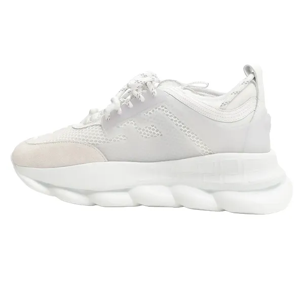 Giày Thể Thao Nam Versace Chain Reaction GVSC02 Màu Trắng Size 41 - Giày - Vua Hàng Hiệu
