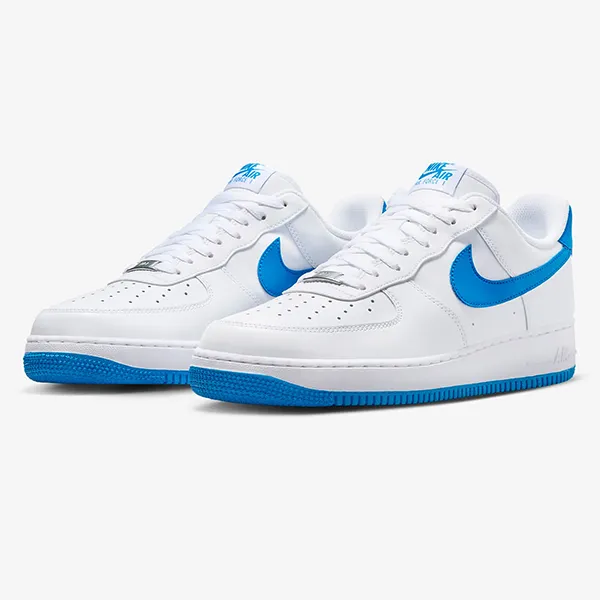 Giày Thể Thao Nam Nike Air Force 1 07 FJ4146-103 Màu Trắng Phối Xanh Dương Size 38 - 1