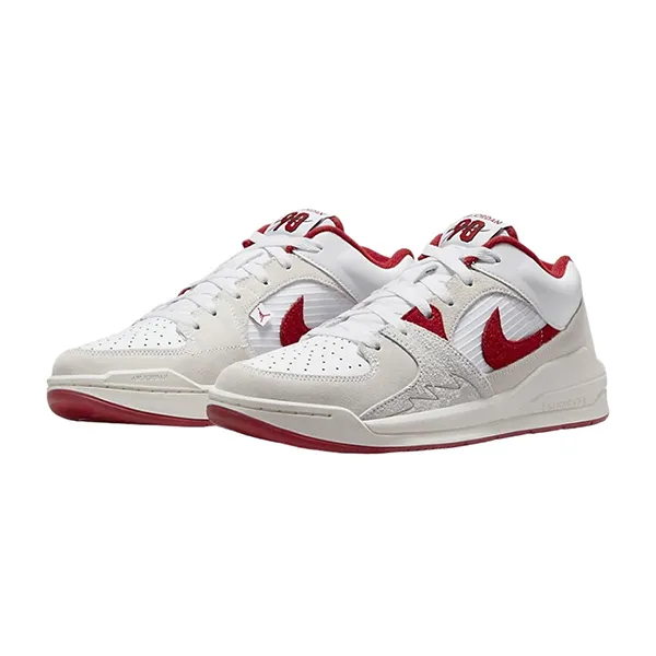 Giày Thể Thao Nike Air Jordan Stadium 90 Màu Trắng/Đỏ Size 44