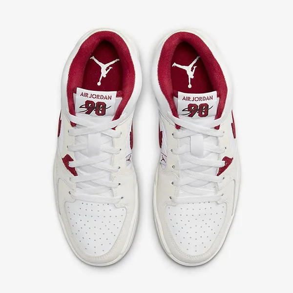 Giày Thể Thao Nike Air Jordan Stadium 90 Màu Trắng/Đỏ Size 44