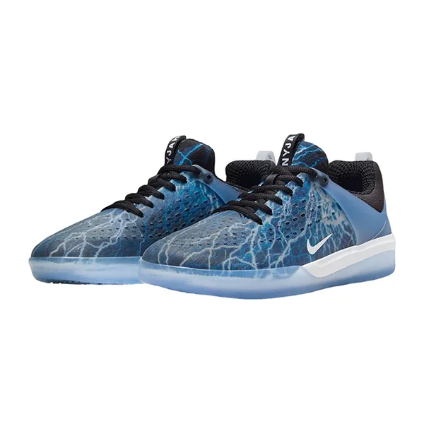 Giày Thể Thao Nam Nike SB Nyjah 3 Premium Skate Shoes FB2394-001 Màu Xanh Size 38.5