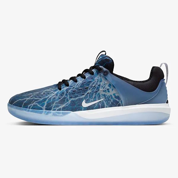 Giày Thể Thao Nam Nike SB Nyjah 3 Premium Skate Shoes FB2394-001 Màu Xanh Size 38.5