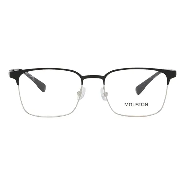 Gọng Kính Unisex Molsion MJ7230_B15.C Màu Đen Bạc