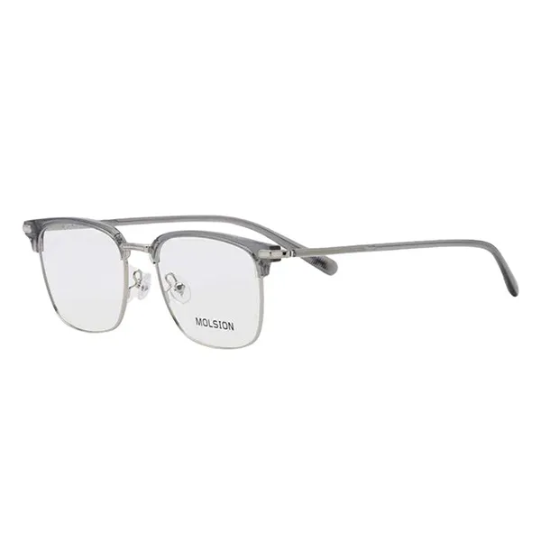 Gọng Kính Unisex Molsion MJ6130 B16 Màu Xám