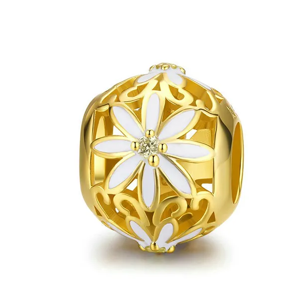 Hạt Vòng Charm Nữ Lili Jewelry Đính Đá CZ Michelle LILI_088118 16 Màu Vàng Gold - Trang sức - Vua Hàng Hiệu