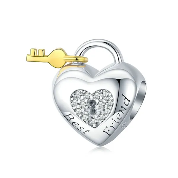 Hạt Vòng Charm Nữ Lili Jewelry Đính Đá CZ Michelle LILI_088118 5 Màu Bạc - Trang sức - Vua Hàng Hiệu