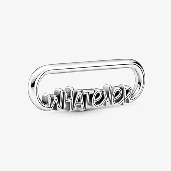 Hạt Vòng Charm Pandora ME Styling Whatever Word Link 799675C00 Màu Bạc - Trang sức - Vua Hàng Hiệu