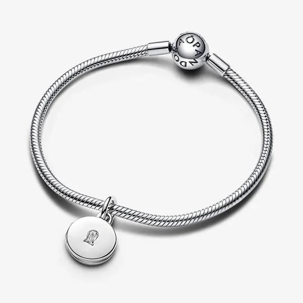 Hạt Vòng Charm Pandora Openable & Engravable Love Locket Dangle Charm 793066C01 Màu Bạc - Trang sức - Vua Hàng Hiệu