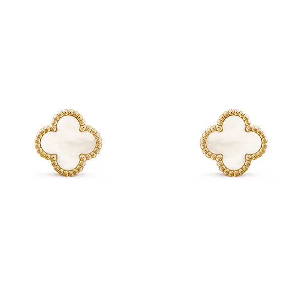 Khuyên Tai Nữ Van Cleef & Arpels Sweet Alhambra Earstuds VCARA44800 Màu Vàng - Trang sức - Vua Hàng Hiệu
