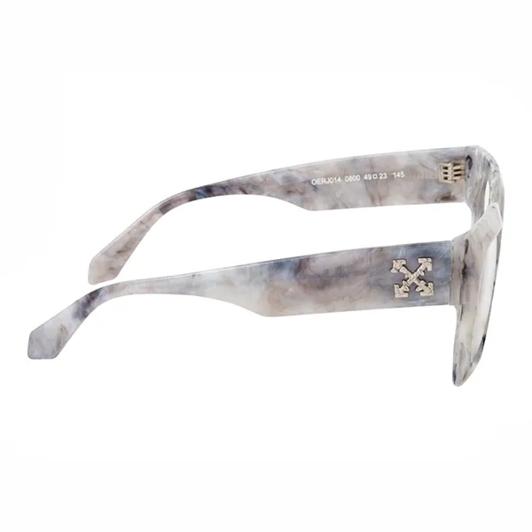 Kính Mắt Cận Off-White Optical OERJ014 0800 Màu Xám - Kính mắt - Vua Hàng Hiệu