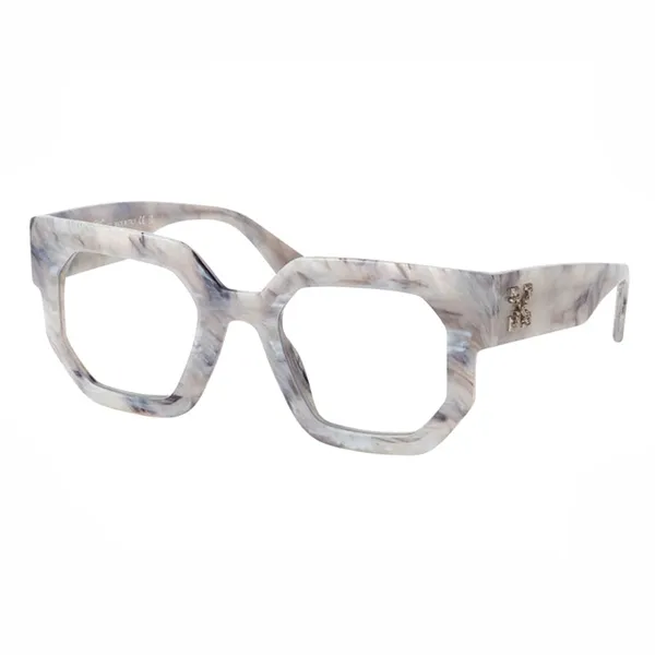 Kính Mắt Cận Off-White Optical OERJ014 0800 Màu Xám - Kính mắt - Vua Hàng Hiệu