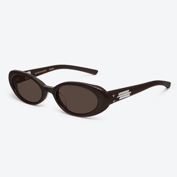 Kính Mát Gentle Monster Jennie Hush BR3 Sunglasses Màu Nâu