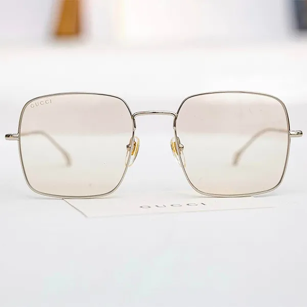 Kính Mát Gucci GG1184S 005 Silver Yellow Sunglasses Màu Bạc - Kính mắt - Vua Hàng Hiệu