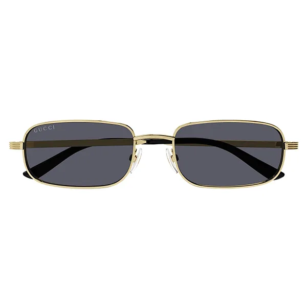 Kính Mát Gucci GG1457S 001 Sunglasses Gold Grey Màu Vàng Xám - Kính mắt - Vua Hàng Hiệu
