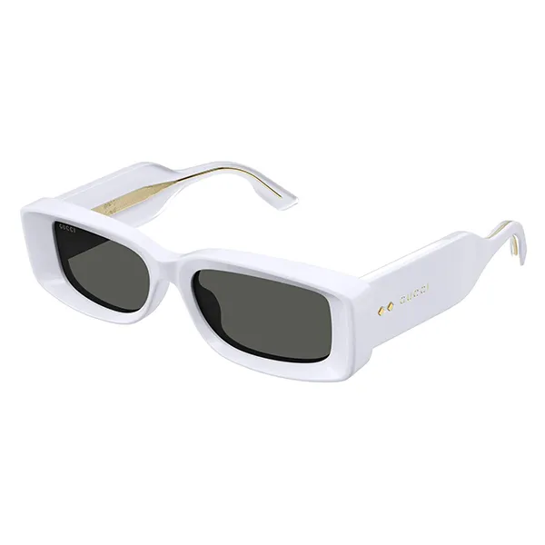 Kính Mát Gucci GG1528S 004 Prescription Sunglasses Màu Trắng - 3